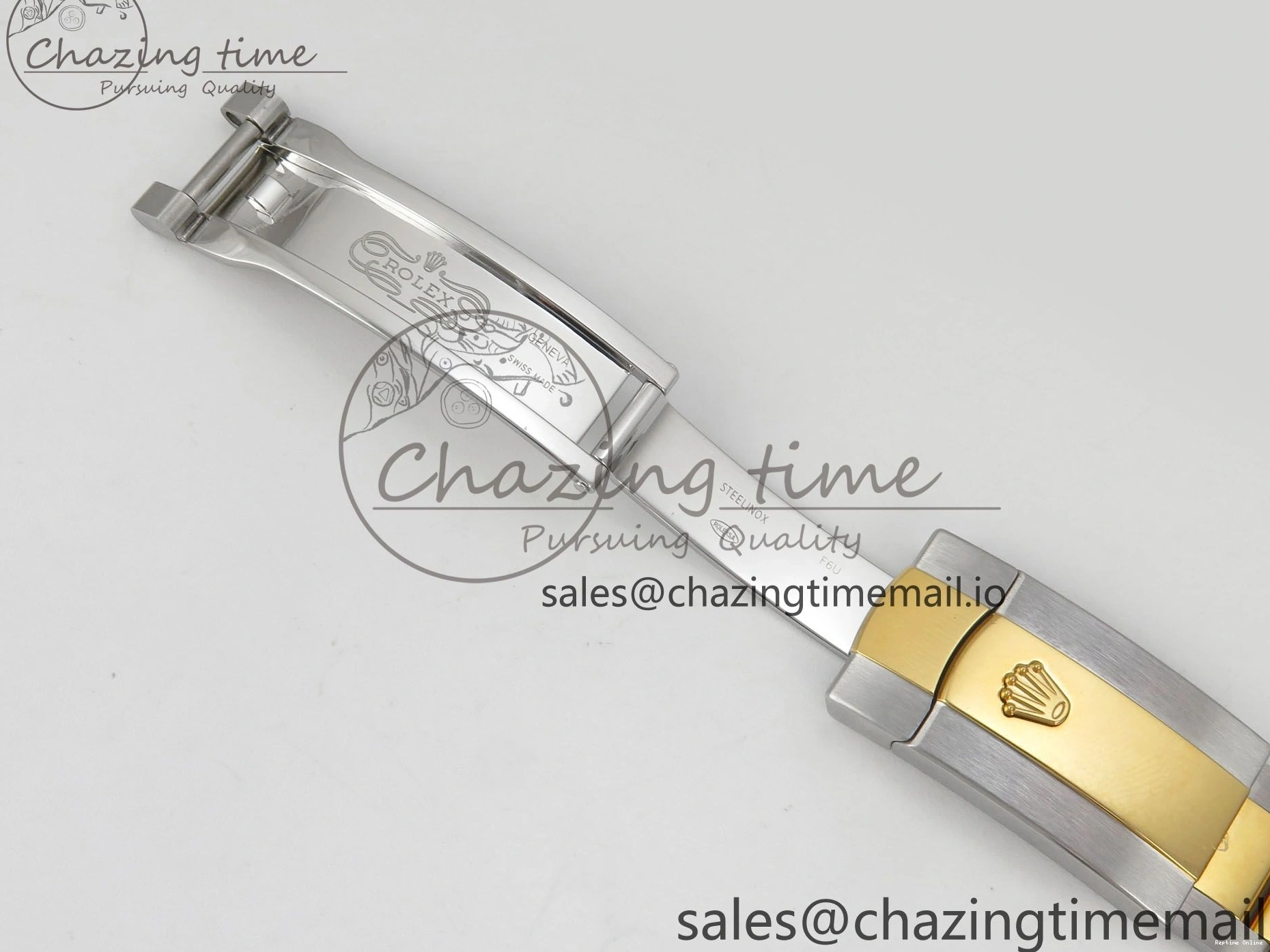 0101 TravelReady DateJust 36 SS YG ARF 1:1 Best Edition 904L Steel White Dial YG Roman on Oyster Bracelet SH 99